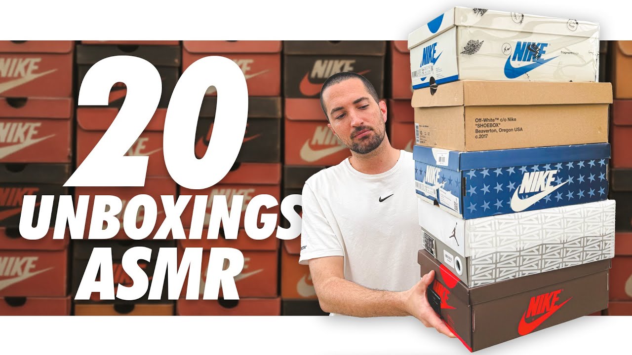 ¡20 UNBOXINGS ASMR! LOS MEJORES PARES DE NIKE & JORDAN DE MI COLECCIÓN