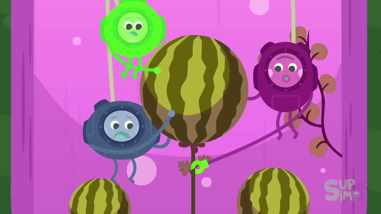 Super Simple Songs Underwater Watermelon Salad Intro Logo Sponsored By Klasky Csupo 2001 Effects