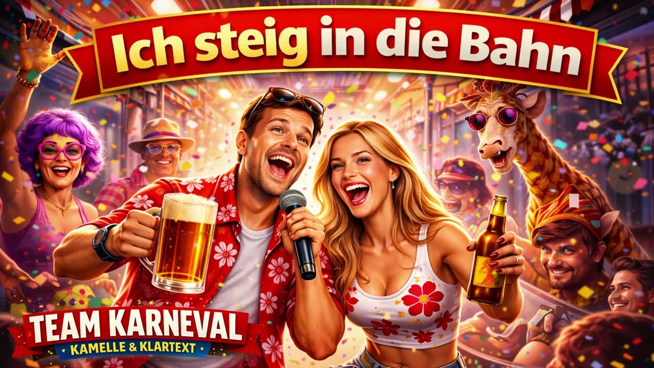Ich steig in die Bahn