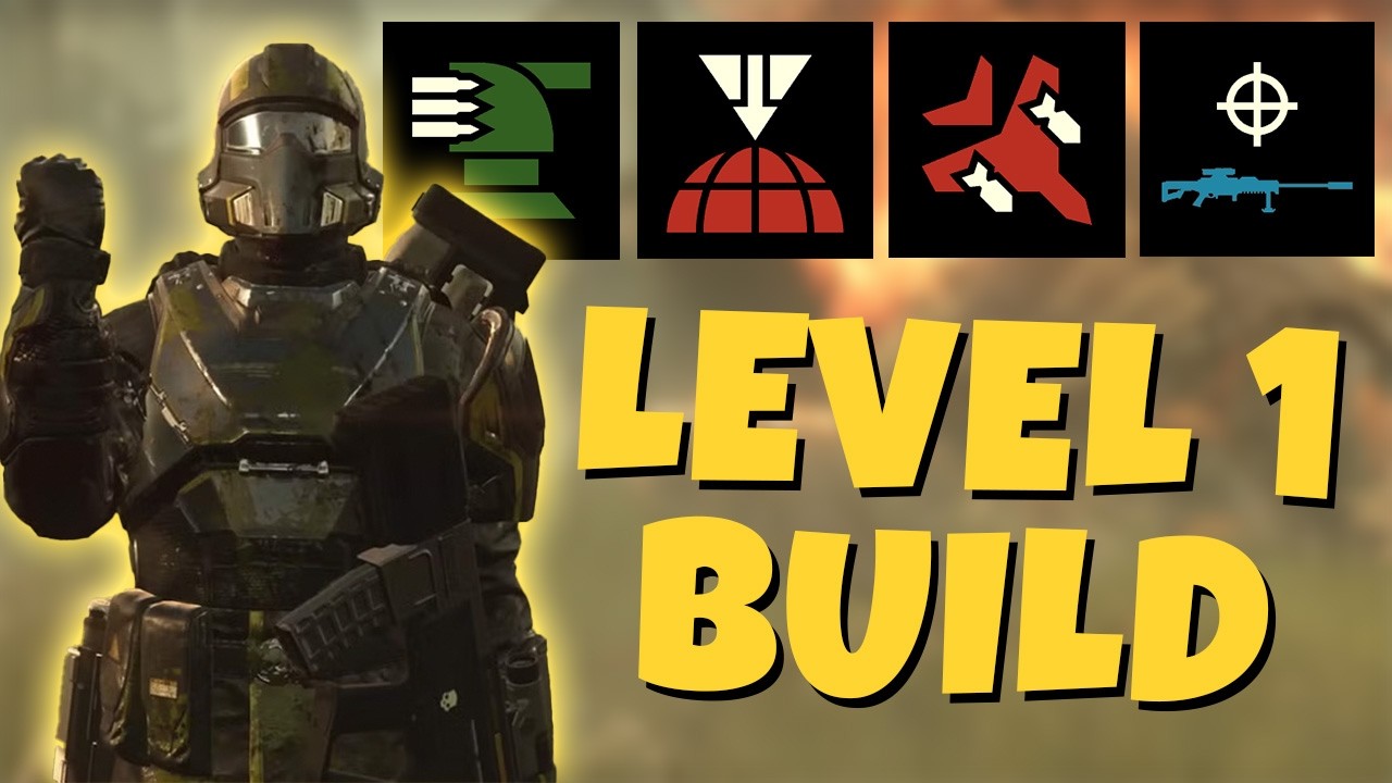 ЛУЧШАЯ сборка «Уровня 1» в Helldivers 2!