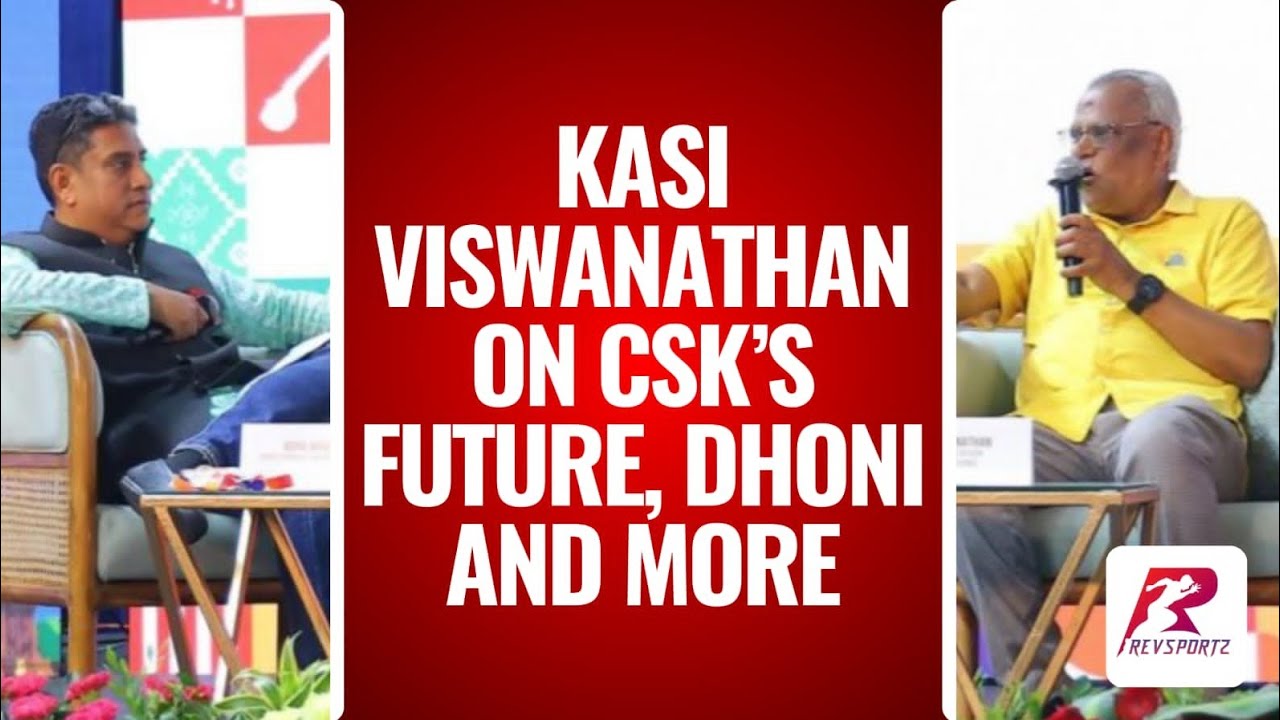 Kasi Viswanathan, CSK CEO, in a freewheeling chat on CSK’s future, Dhoni, and sport beyond cricket.