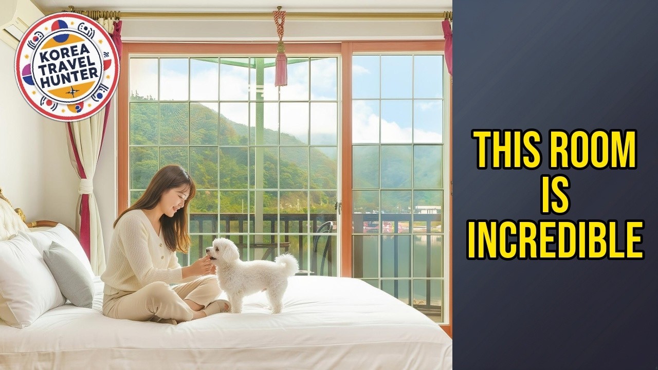Gapyeong Elin Pension - This Room Is Incredible | Gapyeong-gun, South Korea🛏️