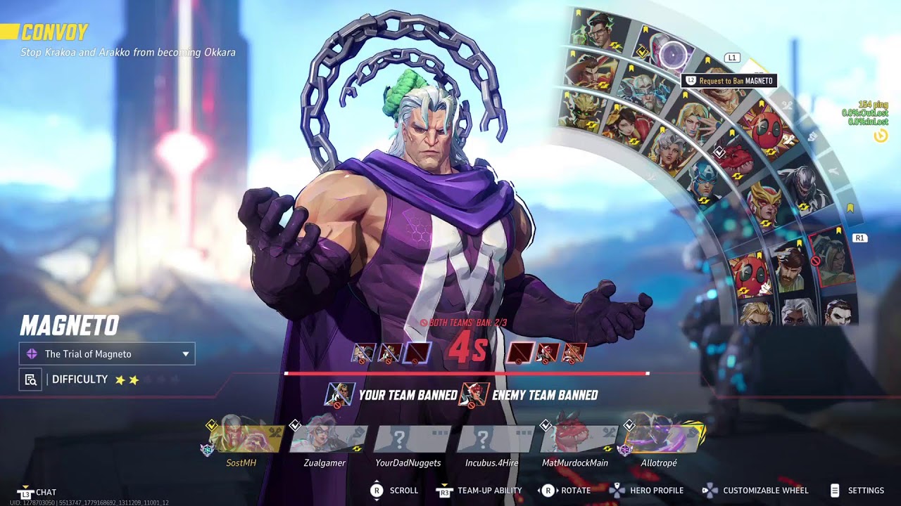 Marvel Rivals Quick Match No Voice Chat PS5