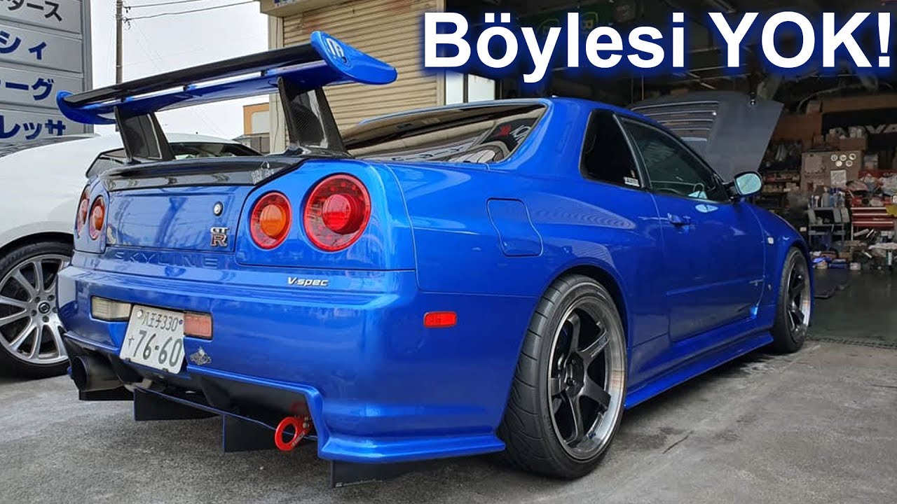 Yağmur Değmemiş, İLK Sahibinden Skyline GTR R34 V-Spec | O bir çiçekten daha güzel | Japonic