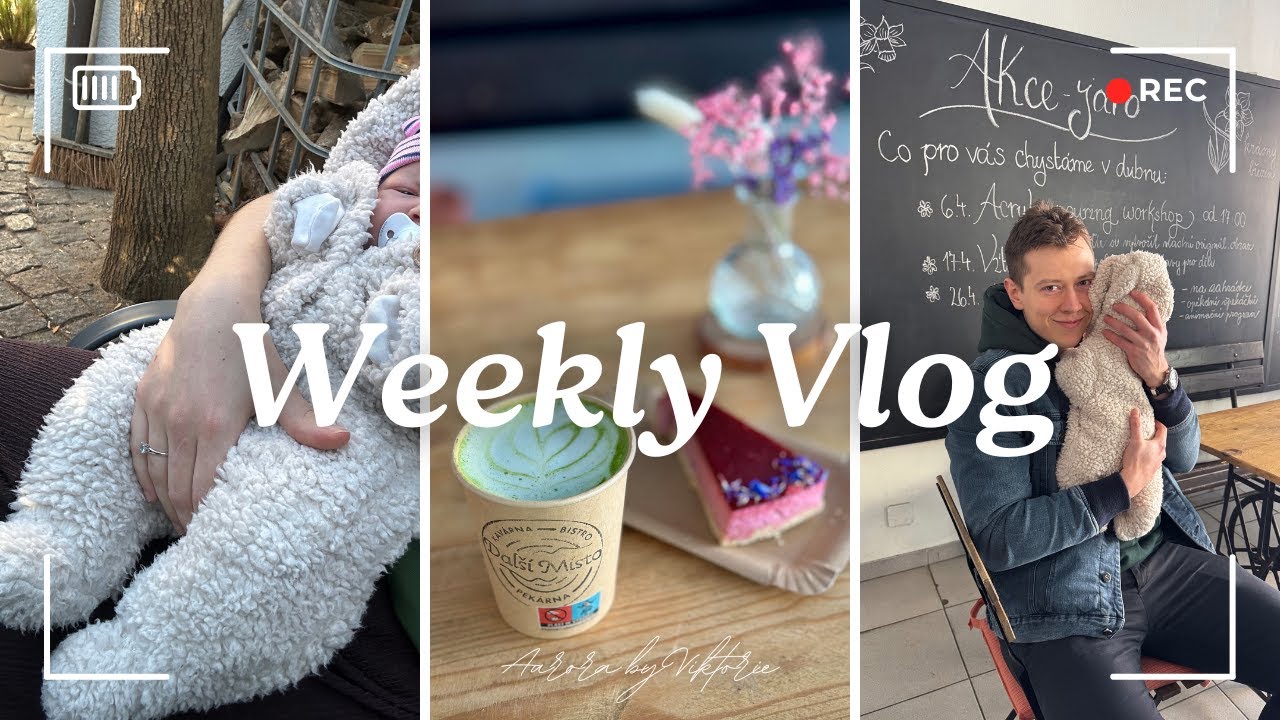 WEEKLY VLOG I jsem máma! první dny s novorozencem, nová životní etapa I Aurora by Viktorie