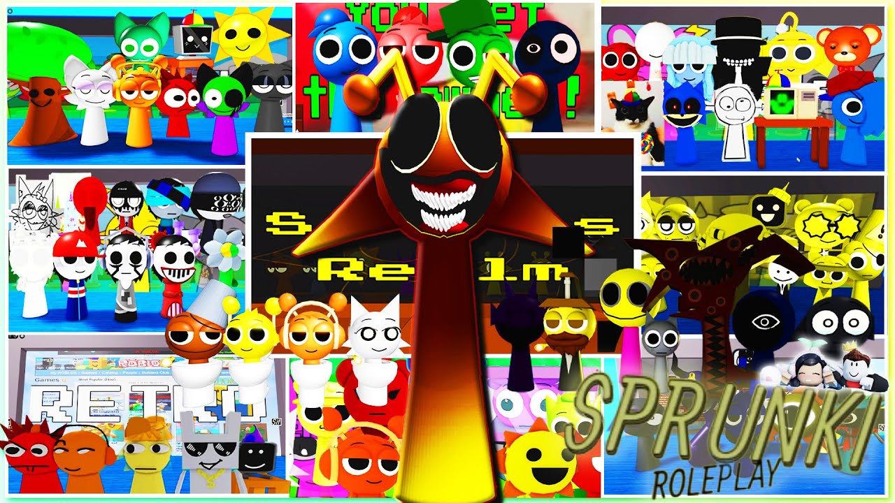 [🌈WSZYSTKIE 283 Sprunki]🌈Sprunki Odgrywanie r&oacute;l [Simon's Realm] 🔎Jak zdobyć WSZYSTKIE odznaki🎵ROBLOX
