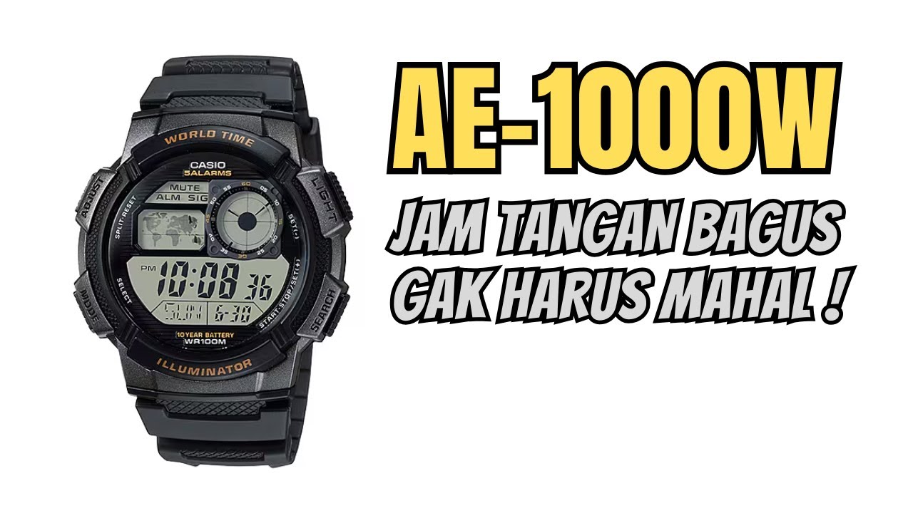 Review Casio AE-1000W di tahun 2025, masih ok gak sih ? AE1000 / AE1000W