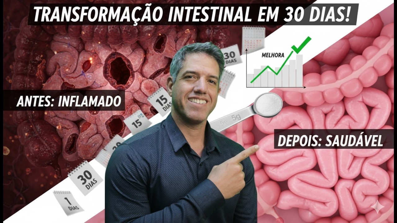 Tomei 5g de BUTIRATO por 30 Dias - Intestino TRANSFORMADO (Glutamina Falhou)