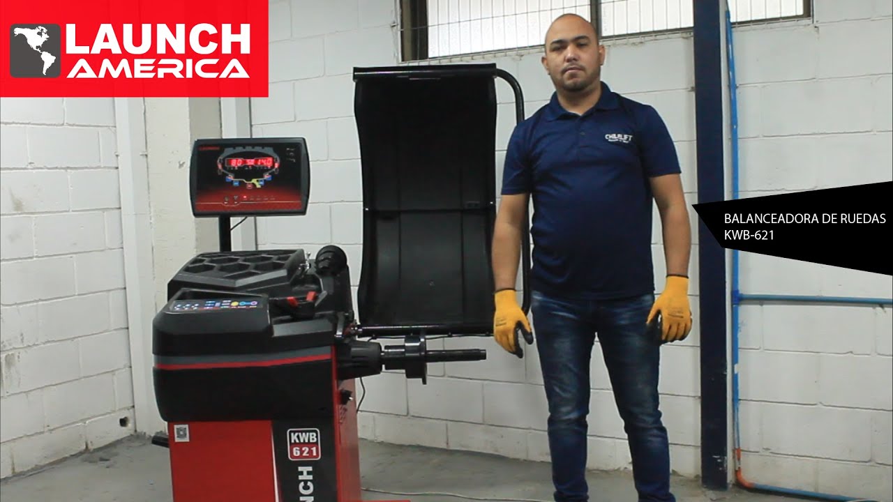 Conoce las caracteristicas de la nueva Balanceadora de Ruedas - Launch-KWB 621