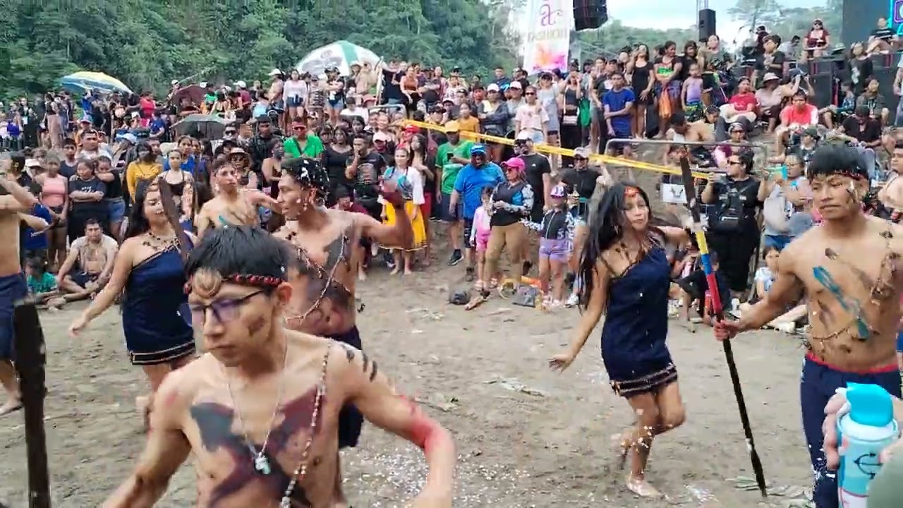 Carnaval de Puerto Napo, danza de la comunidad Cuyaloma