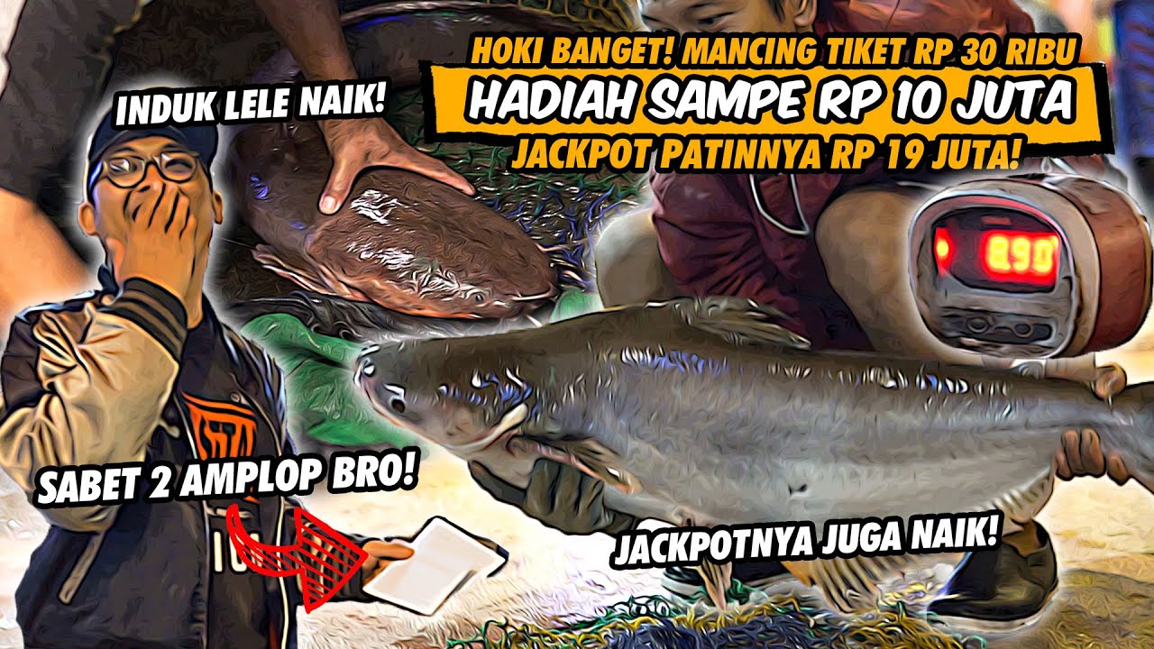 LAPAK FULL! MANCING DI LAUK SETAN KUNINGAN NARIK INDUK LELE AMPE JACKPOT PAKE RHC BIKIN GABERASEE!!