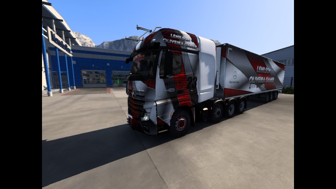 euroi truck simulador 2 1.57  no mapa  europa no truck MP