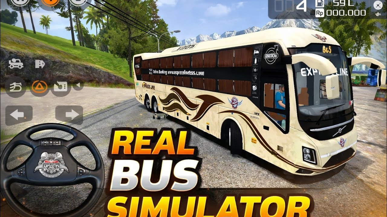 New🤩 luxury bus driving experience in bus🚌 simulator Indonesia||✓✓