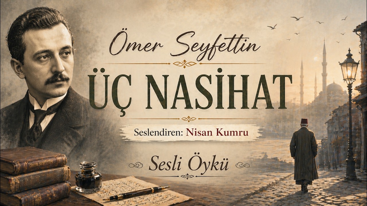 ÜÇ NASİHAT | Ömer Seyfettin | Seslendiren: Nisan Kumru
