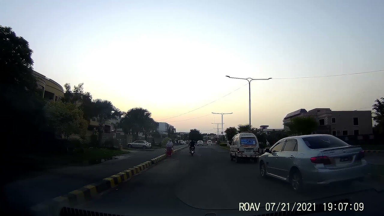 Drive through DC Colony Gujranwala