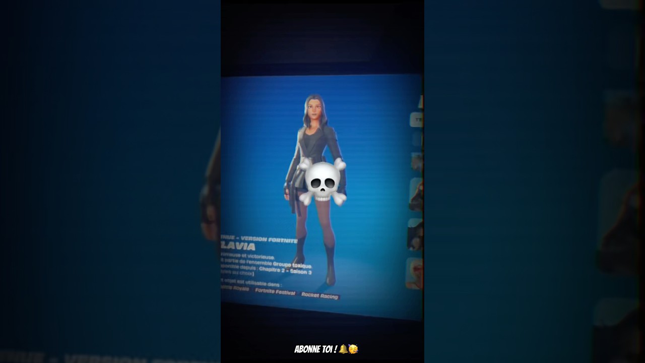 Un des skins le plus rare !😳Abonne toi #humour #skin #fortnite #memes #gaming #short #fyp #rare