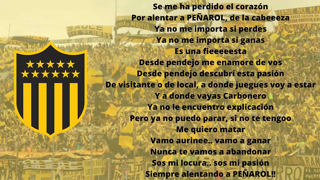 🎺 #3 Canciones de la hinchada 🥁 Se me ha perdido el corazón - C. A. Peñarol 👑