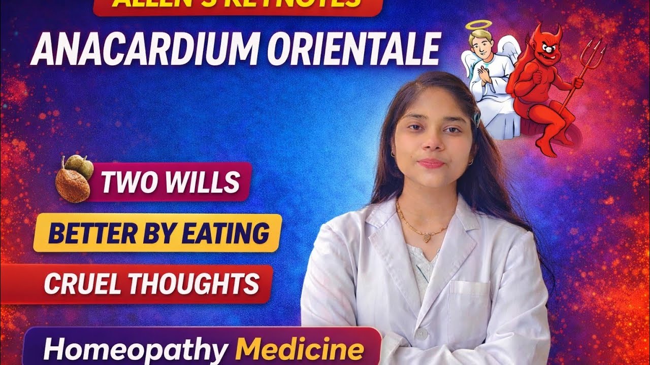 Anacardium orientale medicine (2nd year) for exams