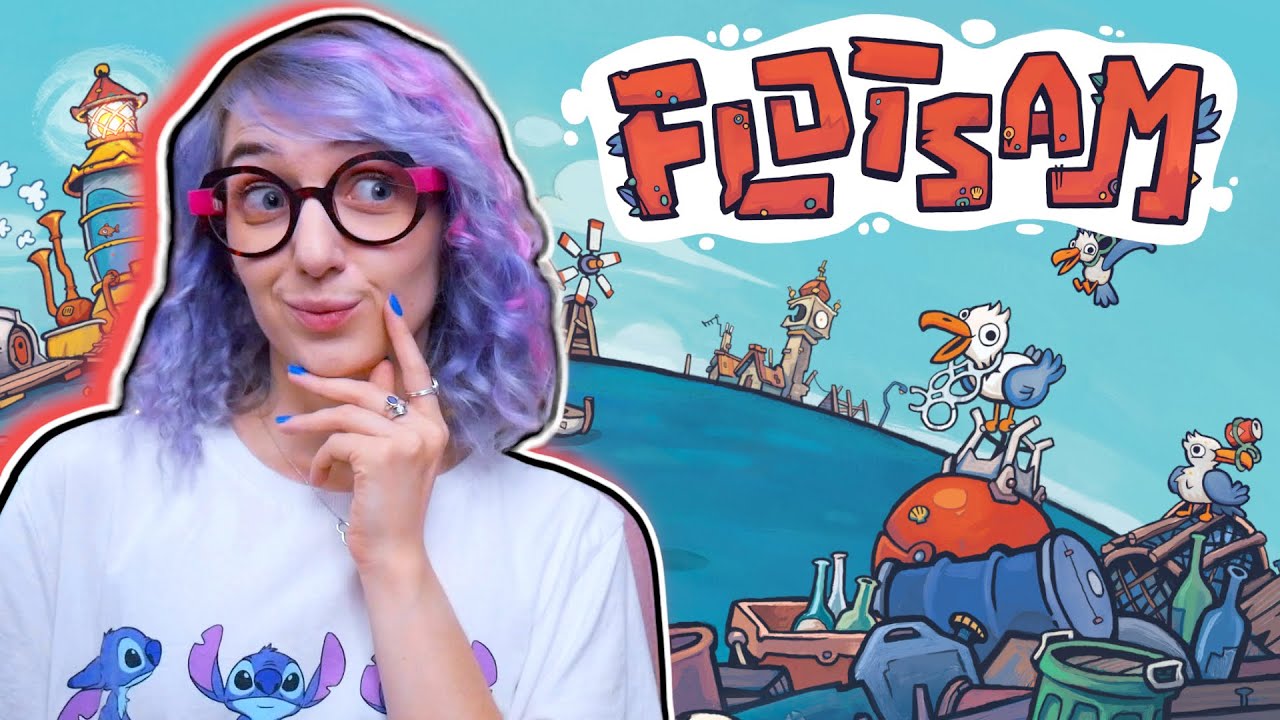 🔴 Budujemy miasto ze śmieci! | Flotsam + ROZDANIE