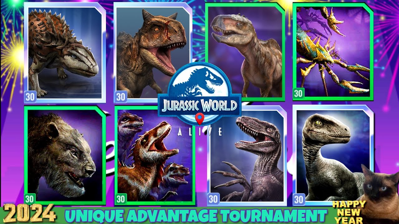 Unique ADVANTAGE Dna Tournament ❄️Jurassic World Alive