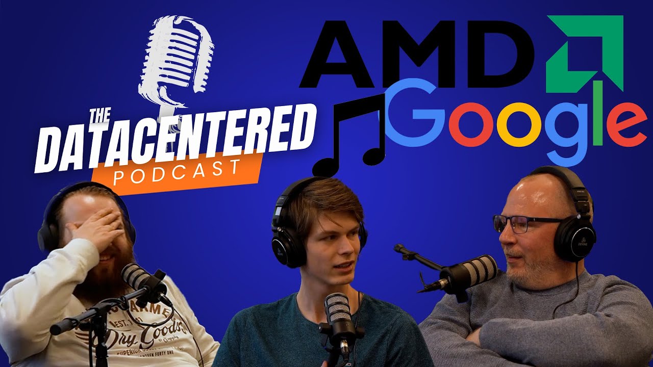 The DataCentered Podcast #5 - AMD, Google and AI music