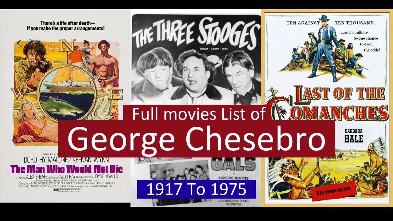 George Chesebro Full Movies List | All Movies of George Chesebro