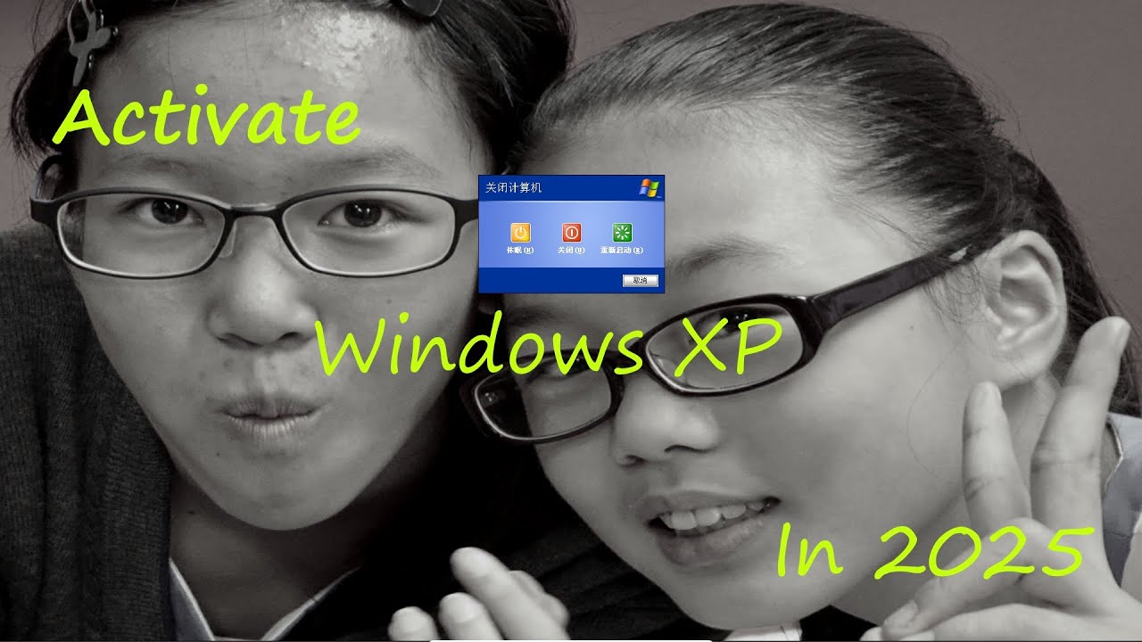 [English] Activate Windows XP (Server 2003) without key and phone calling in 2025