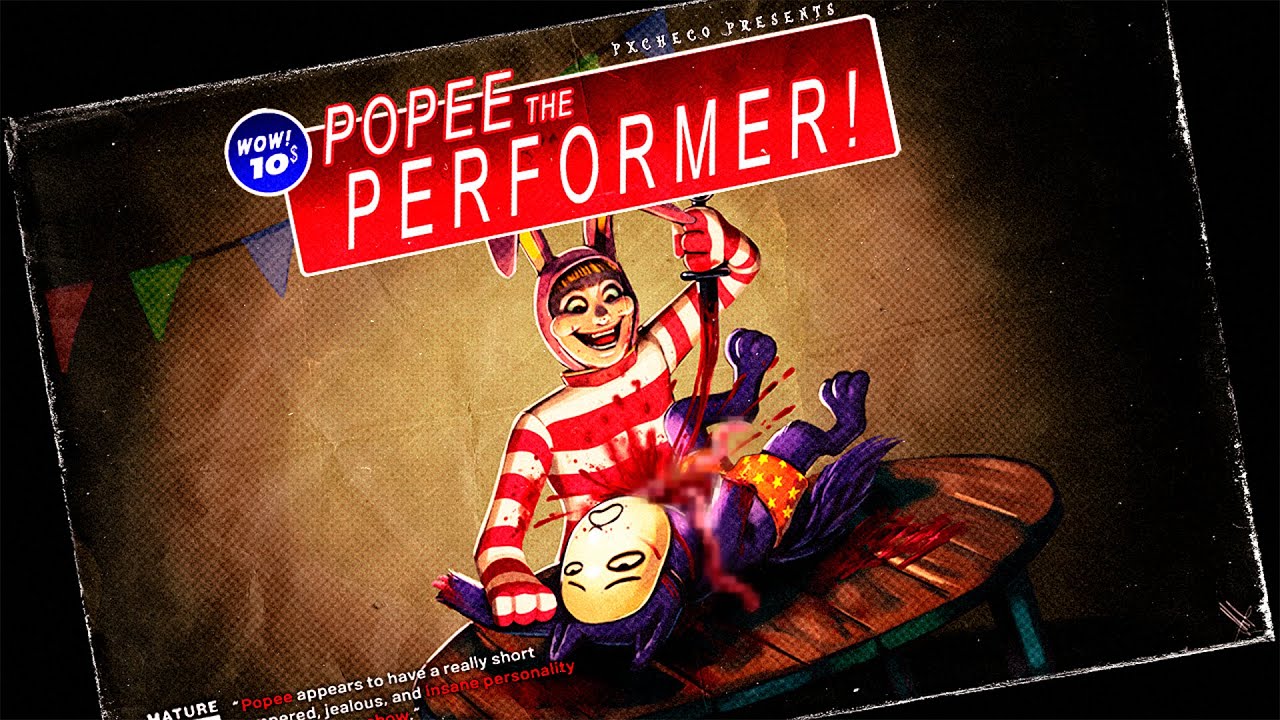 A BIZARRA animação de POPEE THE PERFORMER