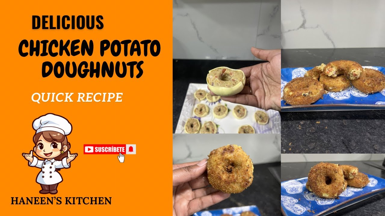 Chicken Potatoes Doughnuts Perfect For Ramadan Iftar Special Chicken Doughnuts 