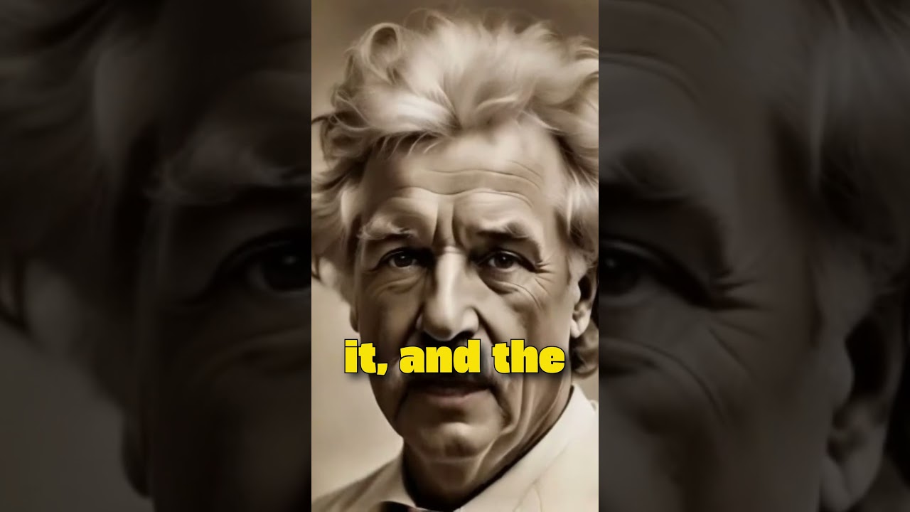 Mark Twain's Secret to Powerful Writing! #MarkTwain #WritingTips #Literature #WritingSkills #Authors