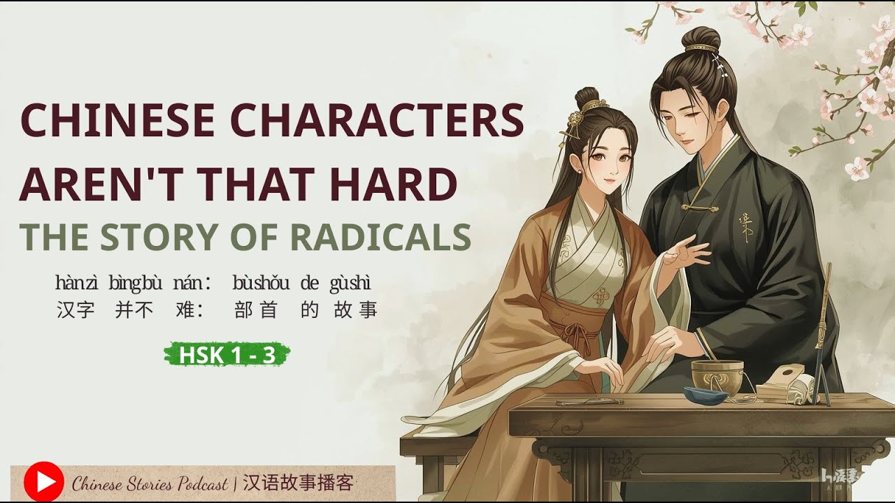 HSK 1–3 | Chinese Characters Aren't That Hard| 汉字并不难 | Chinese Stories Podcast