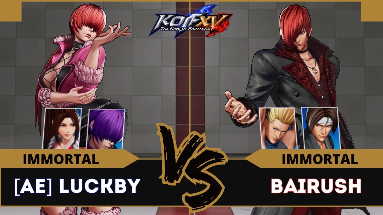 KOFXV🕹️A.E LUCKBY (O.Shermie/Mai/Shermie) vs BAIRUSH (Beni/Iori/Kyo)🕹️Replay Match - 04/06/24