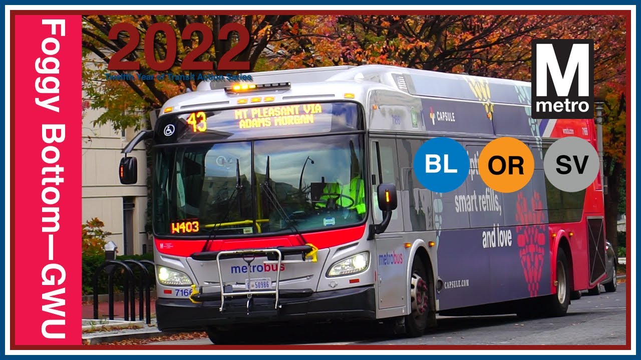 Washington, DC: Foggy Bottom-GWU  - WMATA TrAcSe 2022