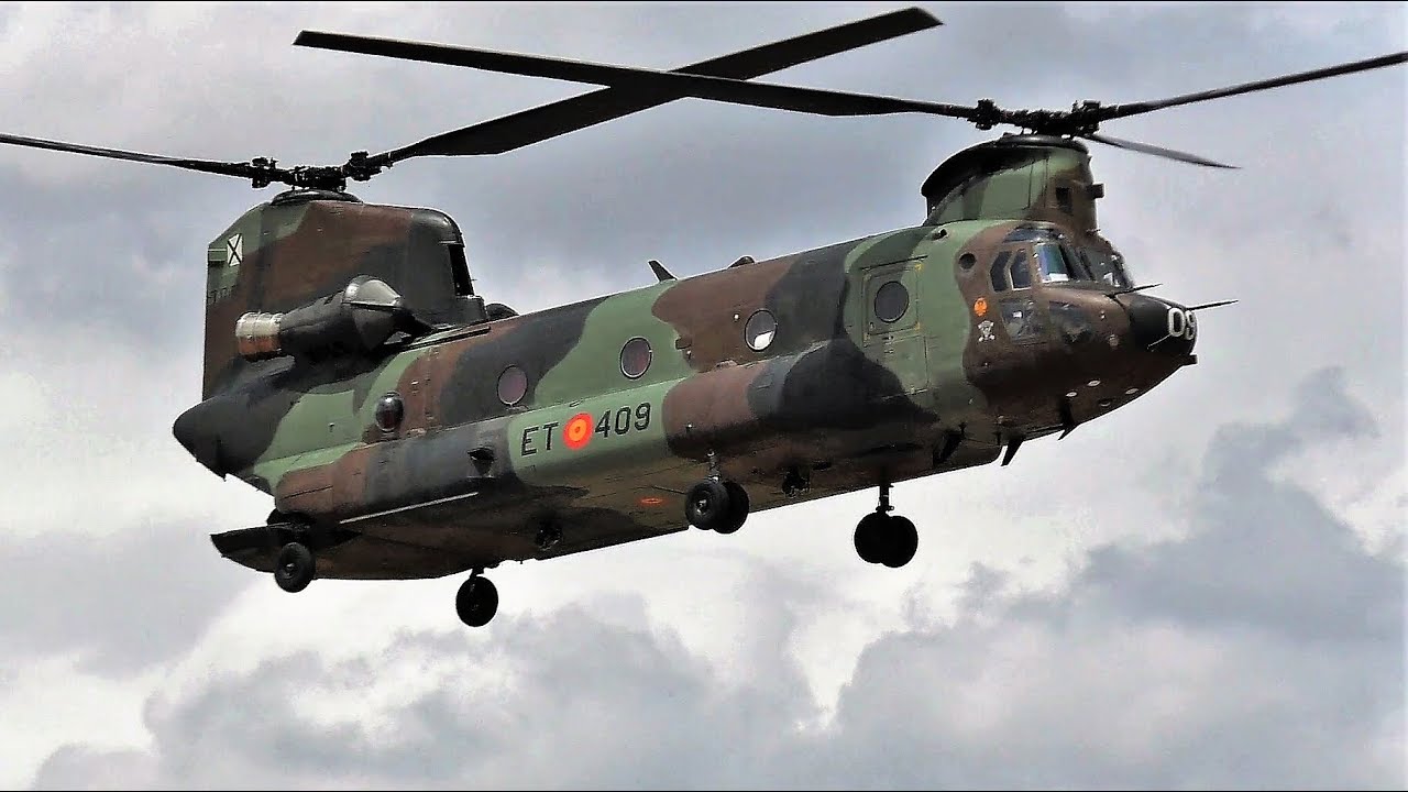 Boeing CH-47D Chinook - Spanish Army - Betera Base Open Day