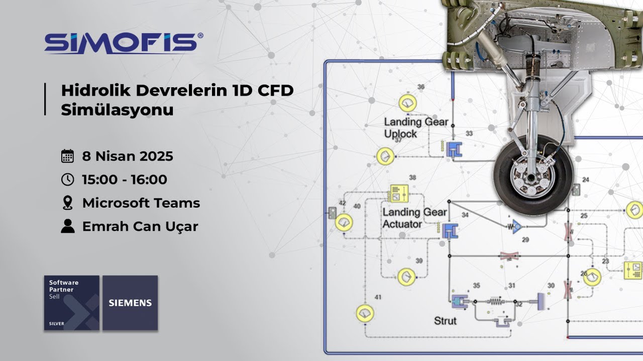 WEBINAR | Hidrolik Devrelerin 1D CFD Simülasyonu