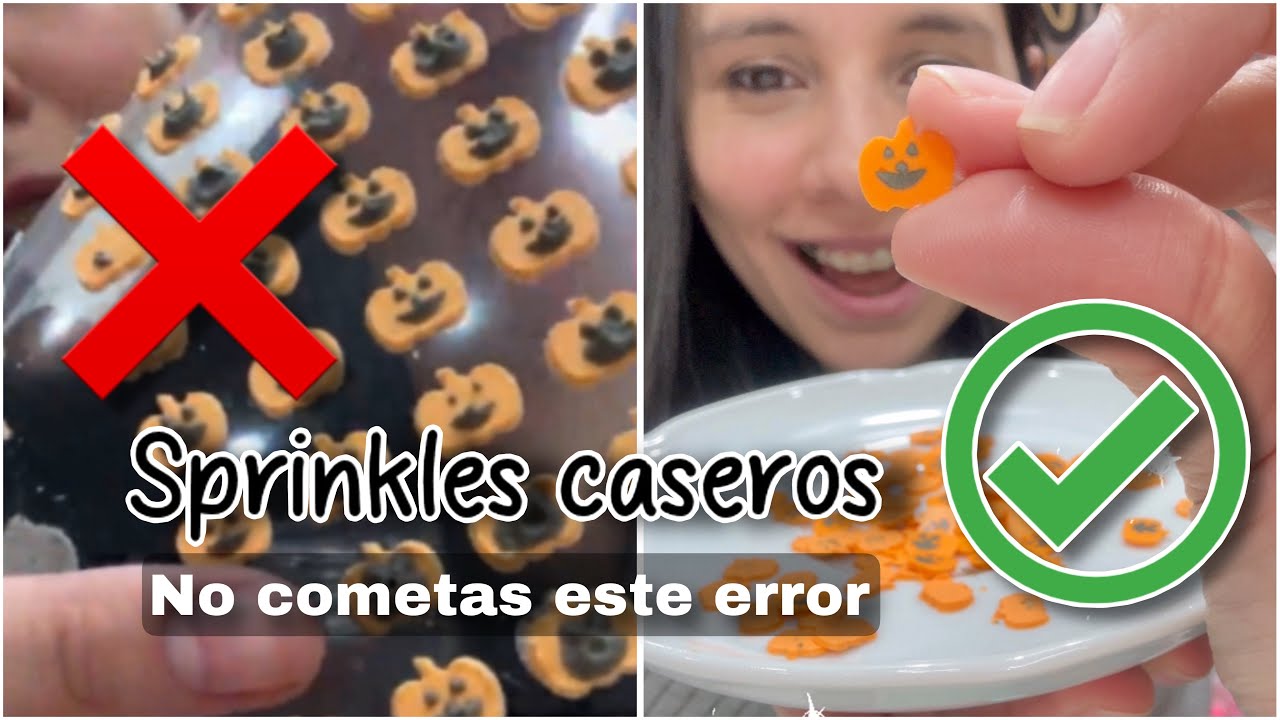 ❌Receta sprinkles caseros sin errores❌