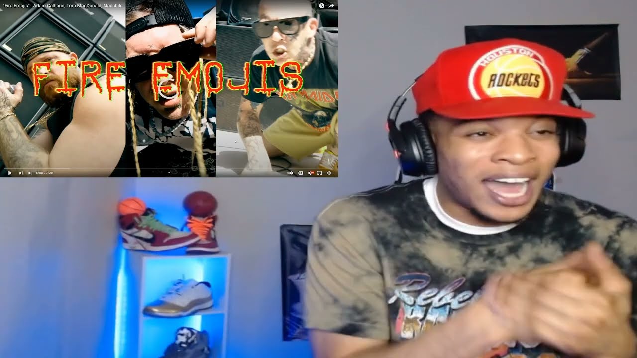 TOM MACDONALD x ADAM CALHOUN x MADCHILD - FIRE EMOJIS (REACTION)