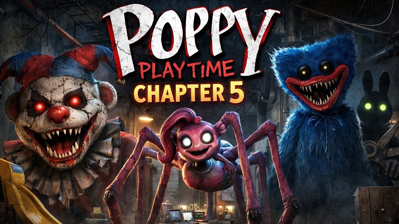 POPPY PLAYTIME CHAPTER 5 – Full Gameplay 4K | No Commentary