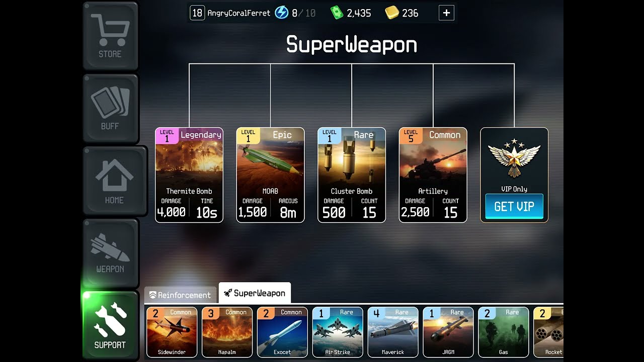 WAR DRONE : MILITARY BATTLE GAME LEVEL 6 - MISSING LINK
