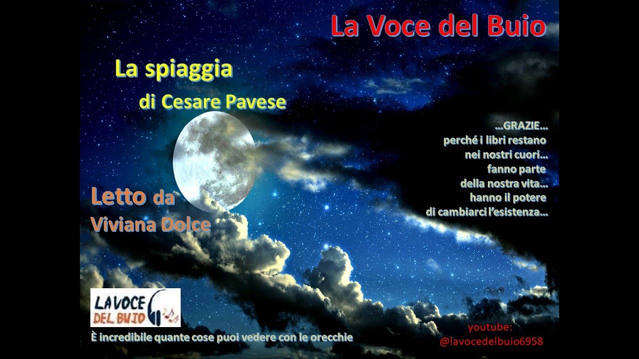 La spiaggia di Cesare Pavese   Letto da Viviana Dolce