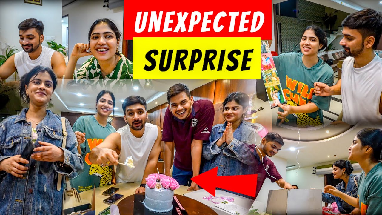 Unexpected surprise aya ghar
