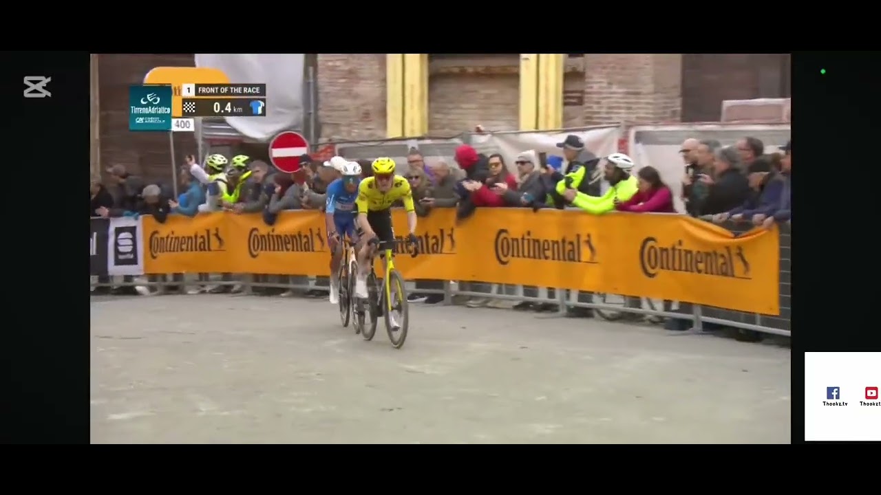 Torito Charges to Stage 6 Victory in Tirreno-Adriatico 🐂 #TirrenoAdriatico #mexico #cycling #UAETEAM