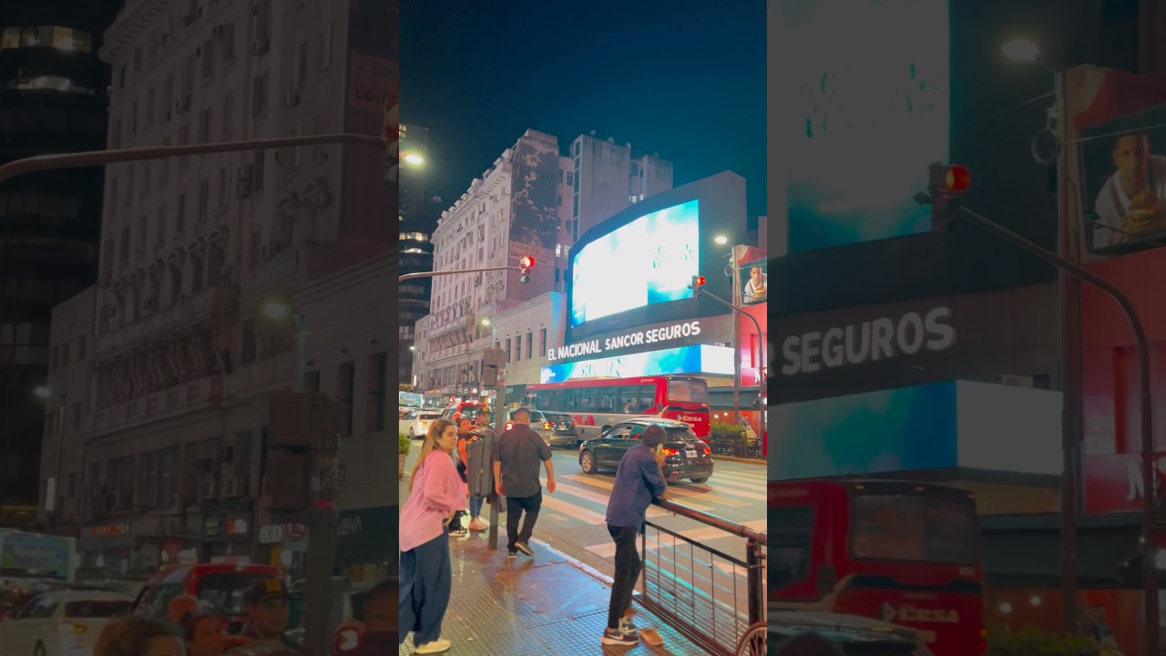 Avenida Corrientes - Buenos Aires - Argentina - tour [4K HDR] 2025 #worldwalk