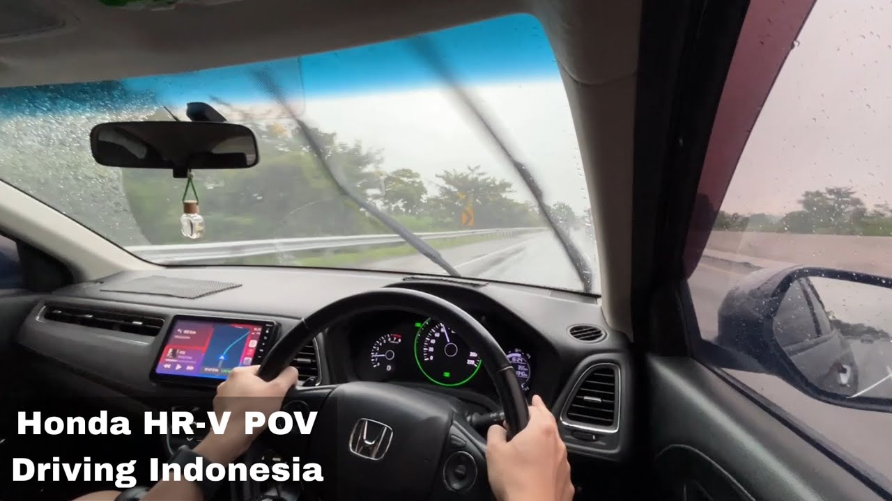 2018 Honda HR-V RU1 1.5 SE CVT POV Drive Indonesia [Malang-Surabaya Toll Road] CarPlay, Paddle Shift