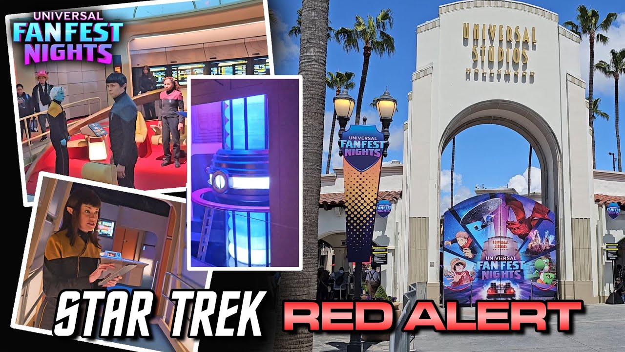 Star Trek: Red Alert | Universal Studios Fan Fest Nights 2025 | Full 4K Walkthrough