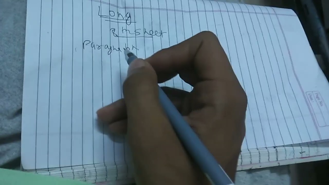 CCSU University Exam Writing Format