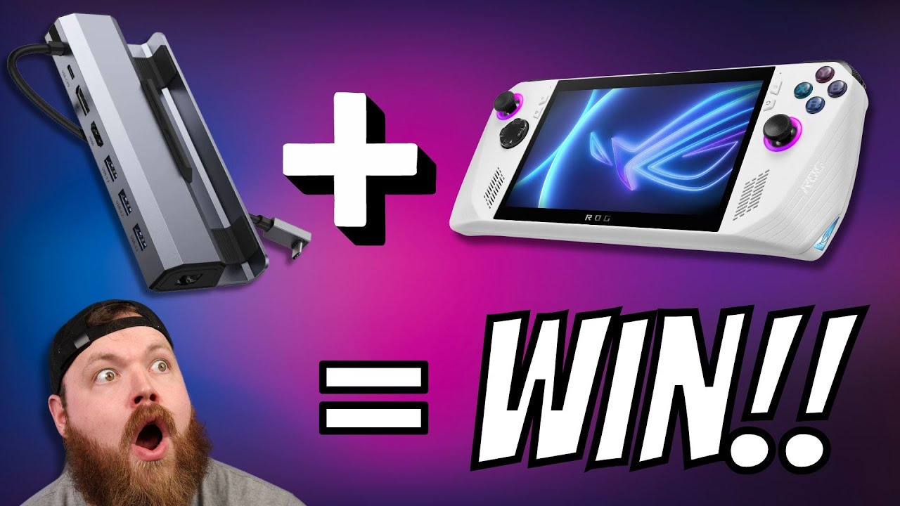 Великолепная док-станция для ROG Ally! - JSAUX HB0702