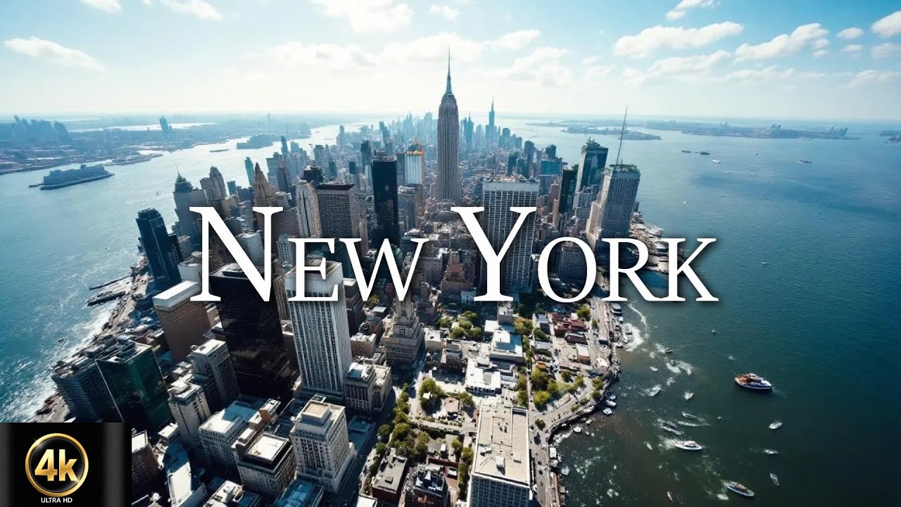New York City 4K - The Big Apple | Relaxation Film #newyork #relaxingmusic