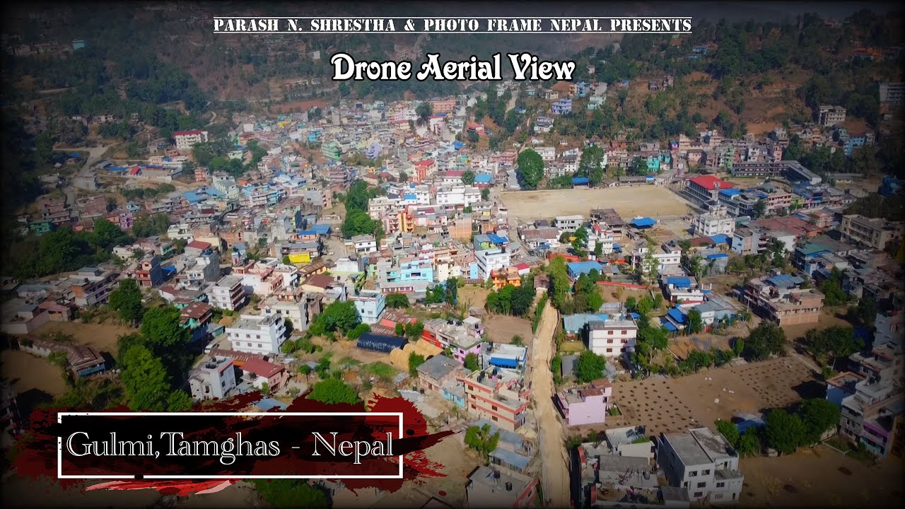 Gulmi | Tamghas | Drone Aerial View Full 4K | Go Pro | Photo Frame Nepal