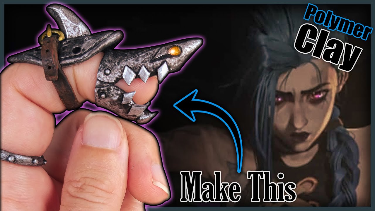 Tutorial Fishbones Ring ★ How to make Jinx Fishbones ★ Polymer Clay Tutorial ★